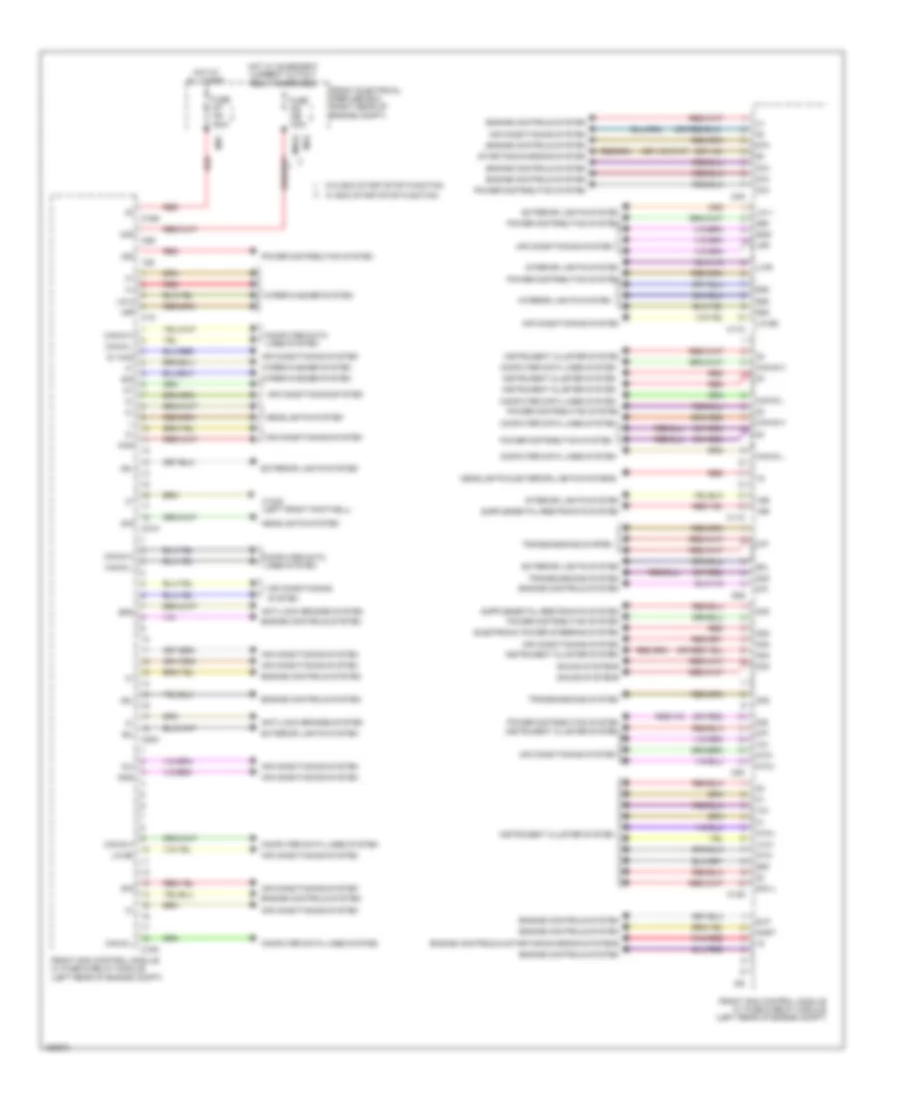 схема соединителя канала связи для Mercedes-Benz C250 2012