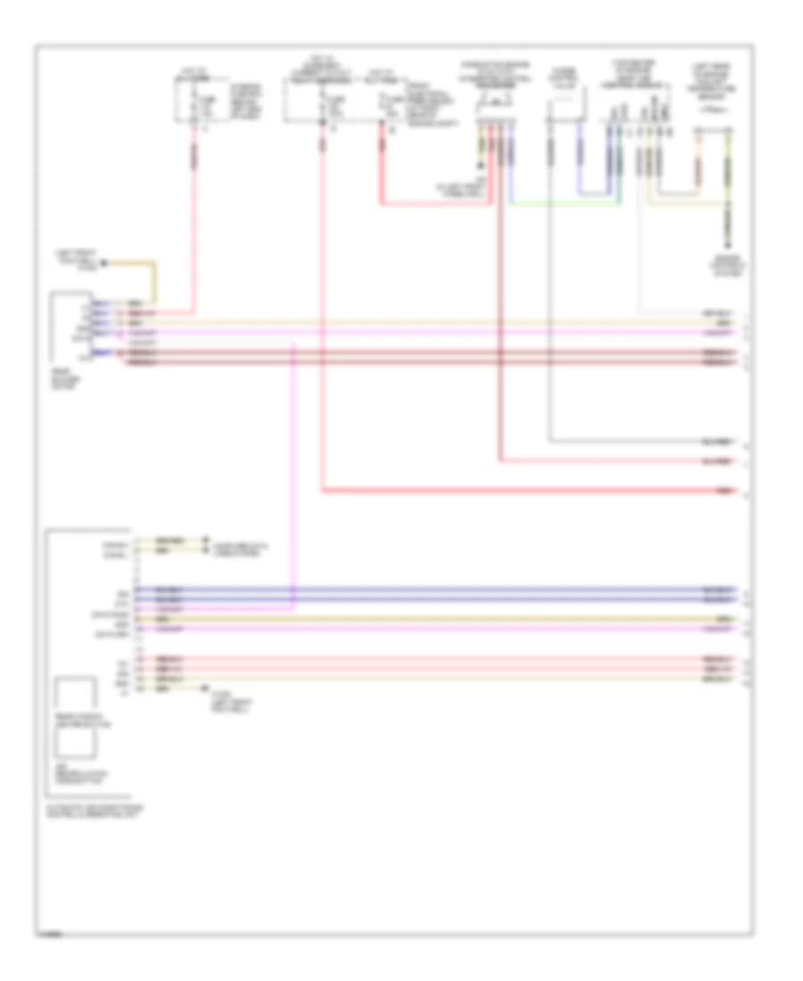 Automatic AC Wiring Diagram, without Thermotronic (1 of 2) for Mercedes-Benz C350 Sport 2010