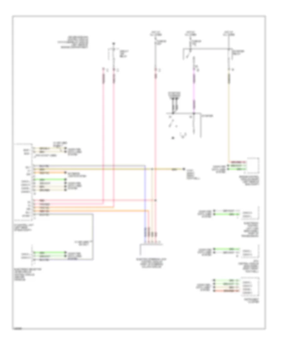 Drive Authorization System Wiring Diagram for Mercedes Benz E500 4Matic 2004