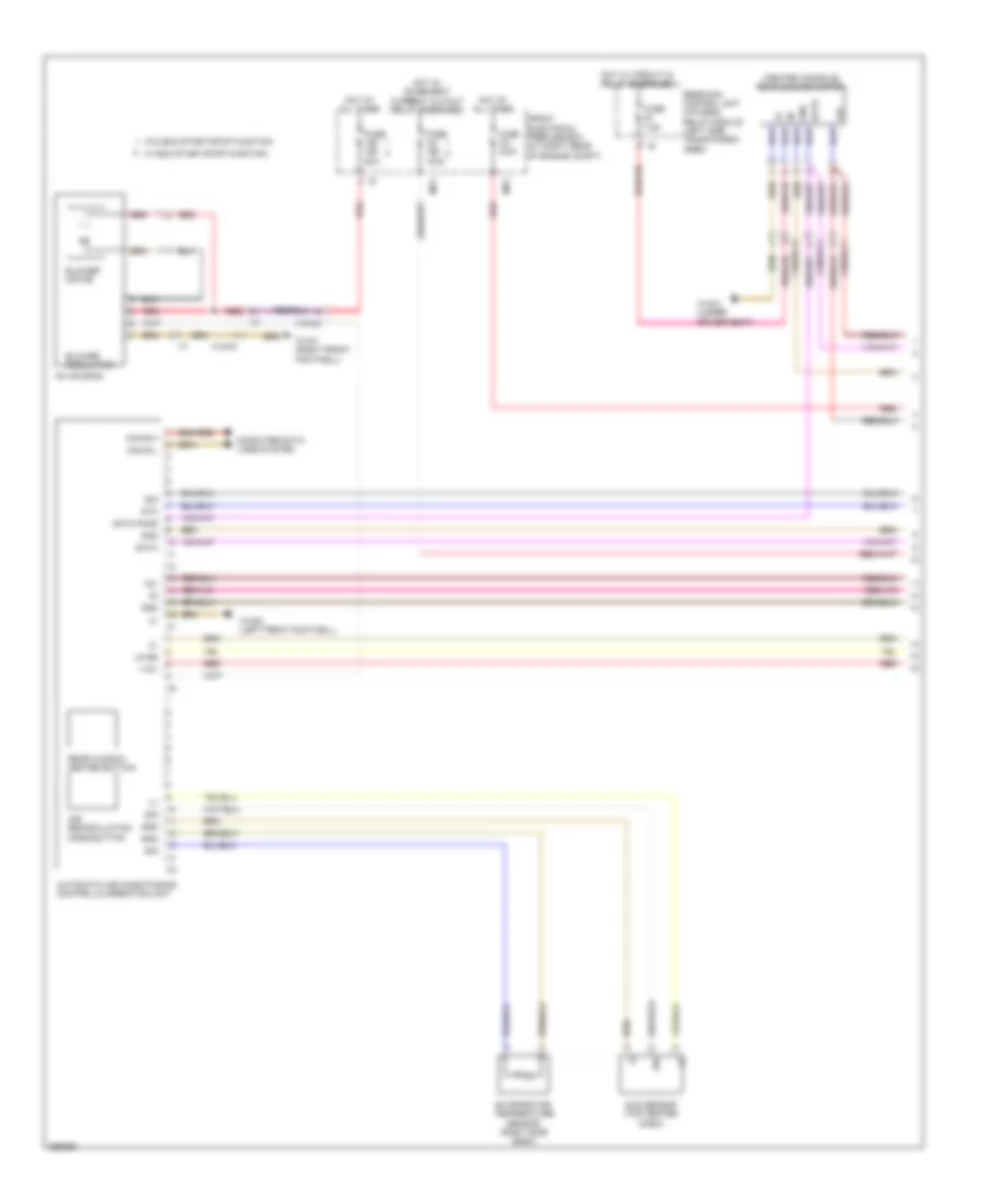 Automatic AC Wiring Diagram, with Thermotronic (1 of 3) for Mercedes-Benz C300 Luxury 4Matic 2011