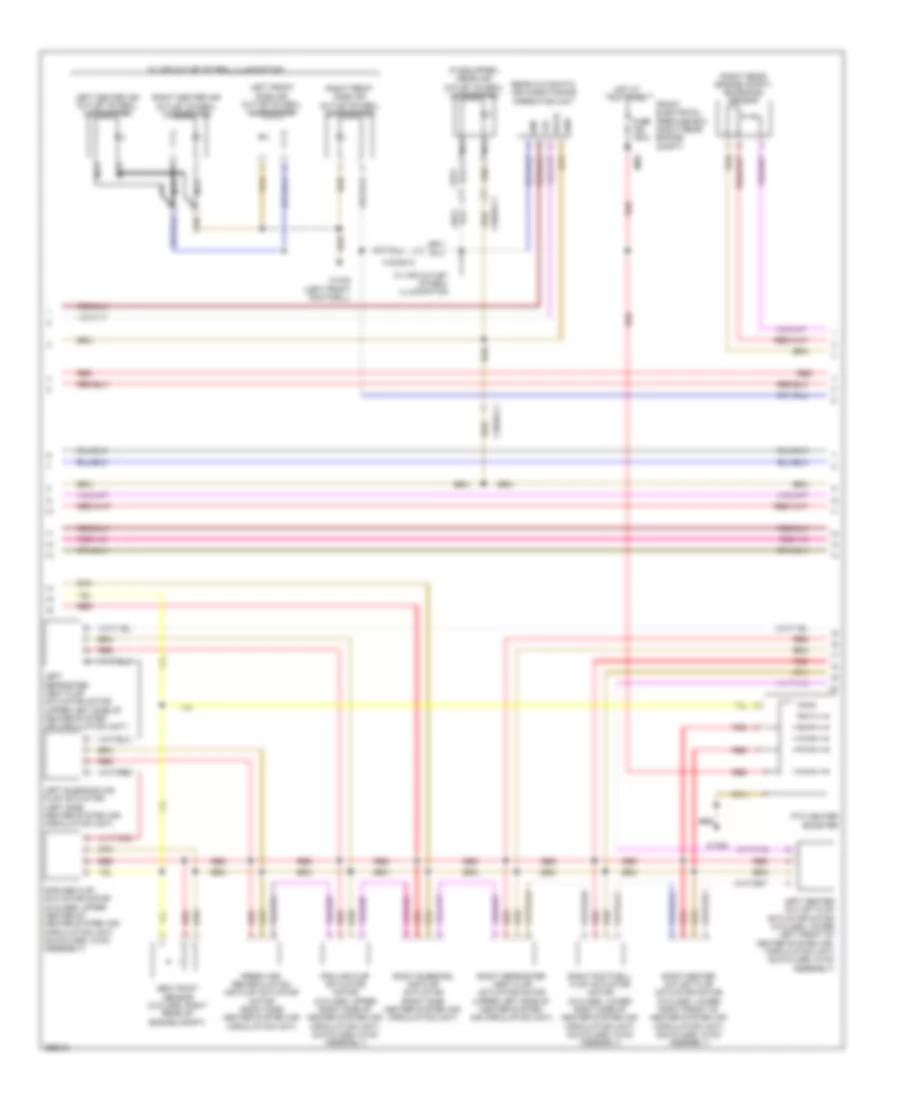 Automatic AC Wiring Diagram, with Thermotronic (2 of 3) for Mercedes-Benz C300 Luxury 4Matic 2011
