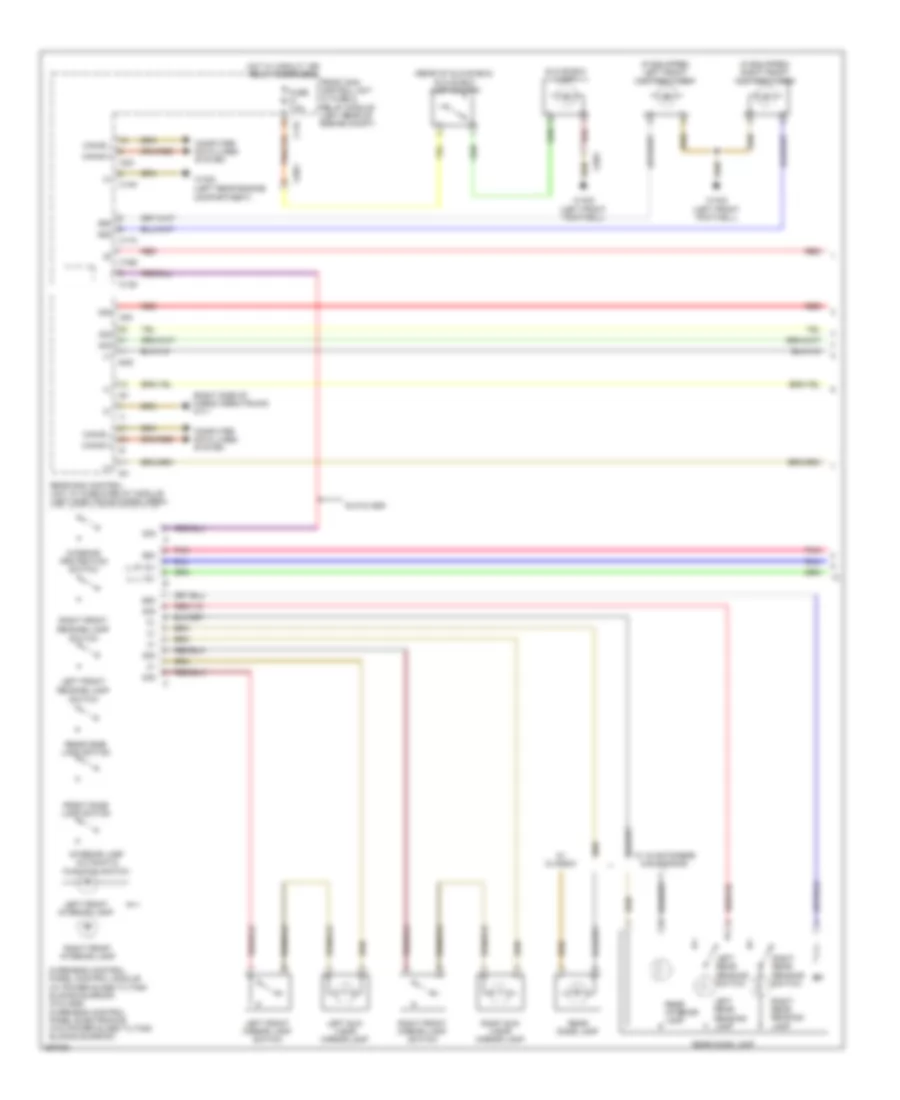Courtesy Lamps Wiring Diagram 1 of 2 for Mercedes Benz C300 Luxury 4Matic 2011