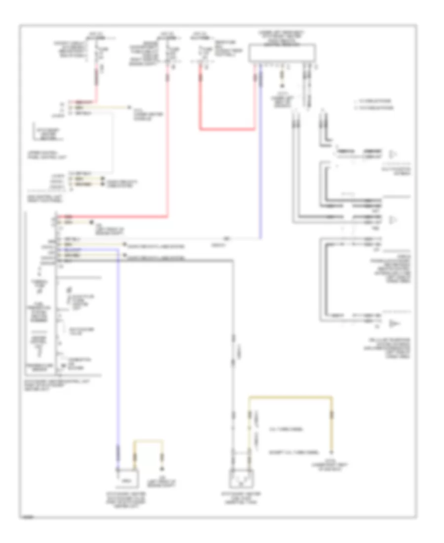 Stationary Heater Wiring Diagram for Mercedes Benz ML350 4Matic 2014