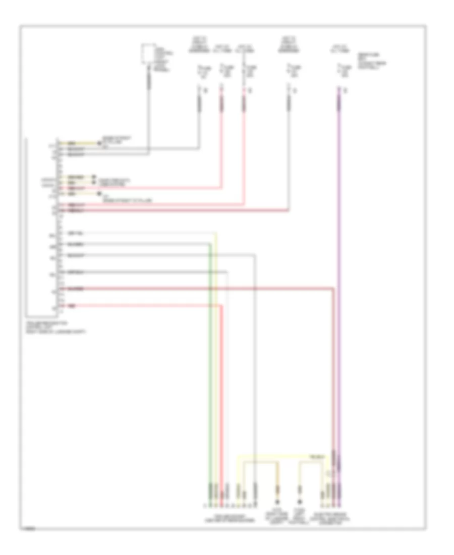 Trailer Light Wiring Diagram for Mercedes Benz ML350 4Matic 2014