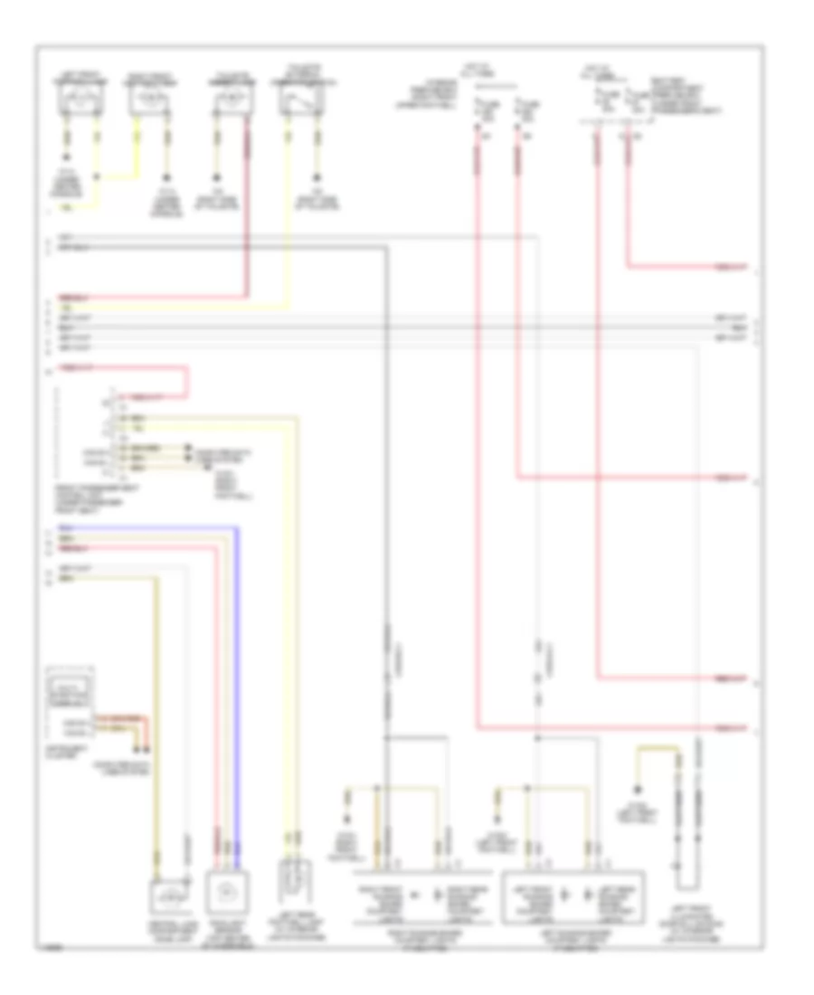 Courtesy Lamps Wiring Diagram (2 of 3) for Mercedes-Benz ML350 4Matic 2014
