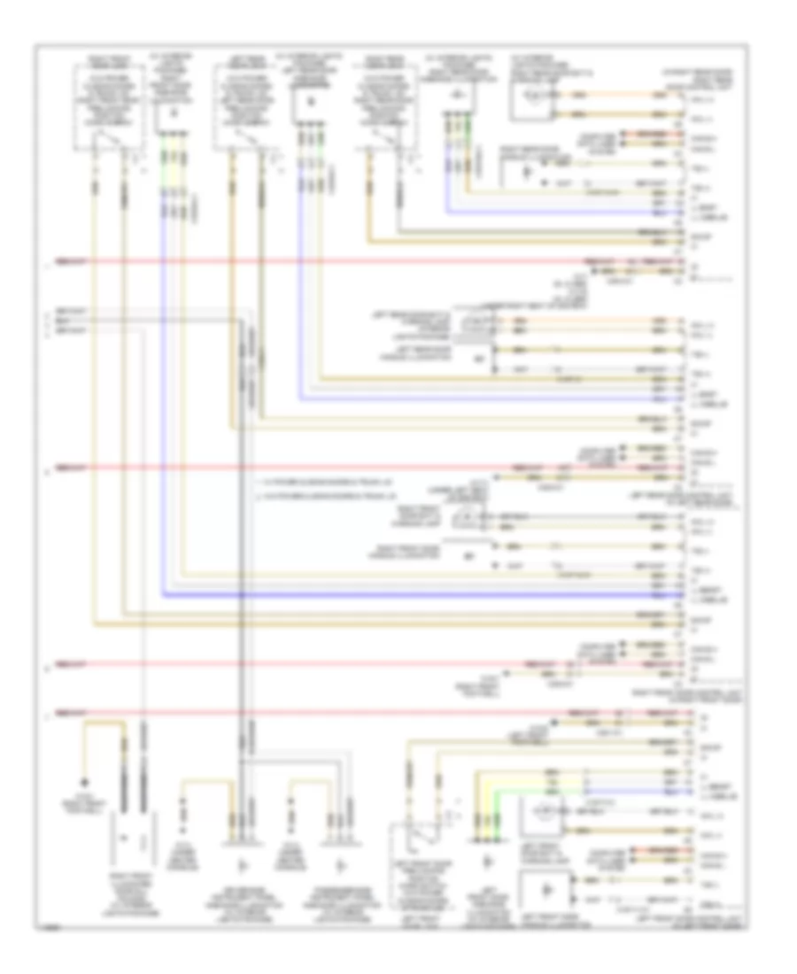 Courtesy Lamps Wiring Diagram (3 of 3) for Mercedes-Benz ML350 4Matic 2014