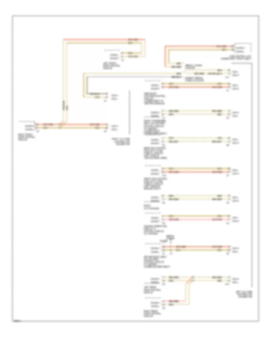 HighLow Bus Wiring Diagram (2 of 2) for Mercedes-Benz C350 4Matic 2007