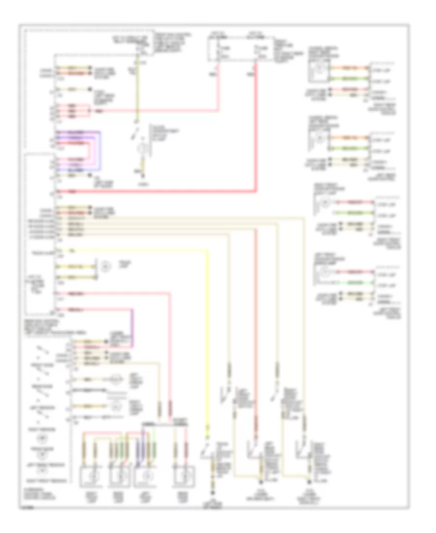 Courtesy Lamps Wiring Diagram for Mercedes Benz C350 4Matic 2007