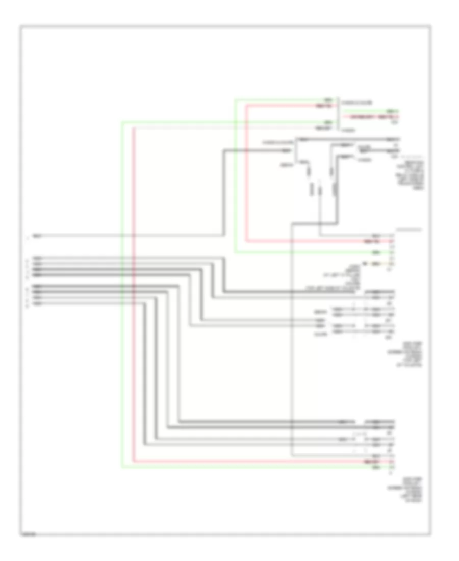 Radio Wiring Diagram (2 of 2) for Mercedes-Benz C350 4Matic 2007