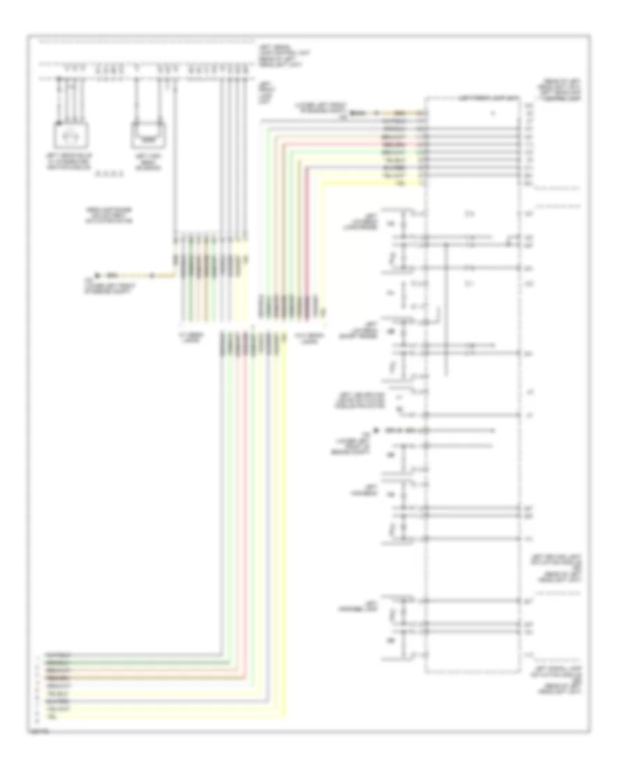 Headlights Wiring Diagram (3 of 3) for Mercedes-Benz CLS550 2012