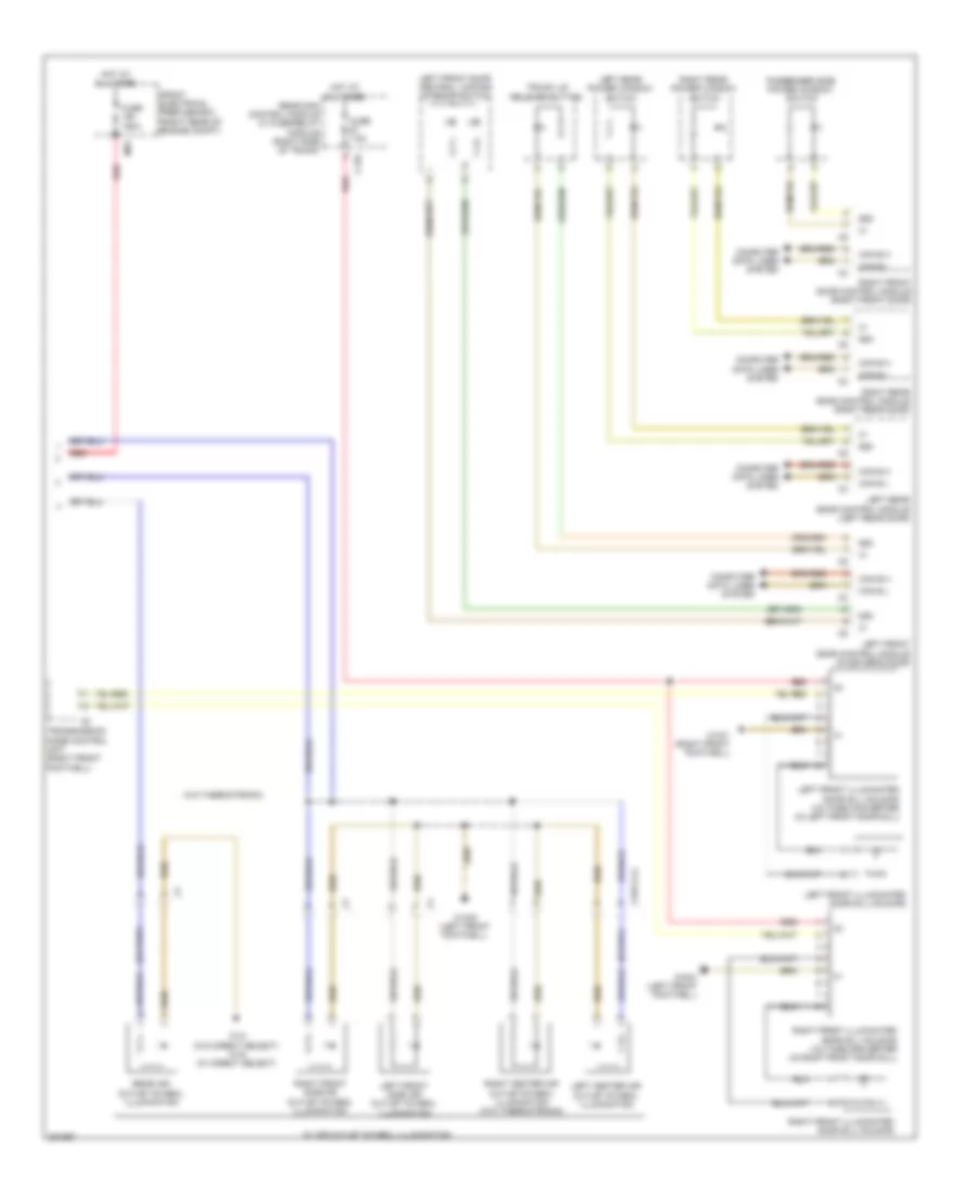 Instrument Illumination Wiring Diagram 2 of 2 for Mercedes Benz CLS550 2012