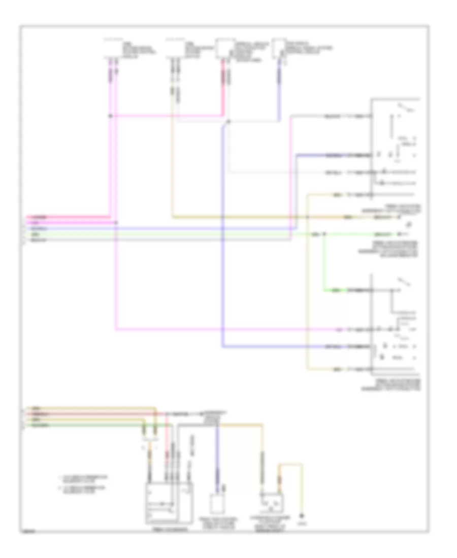 Fresh Air Emergency System Wiring Diagram (2 of 2) for Mercedes-Benz S550 4Matic 2008