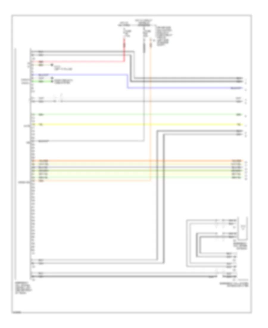 Tele Aid Wiring Diagram (1 of 2) for Mercedes-Benz CLS550 2010