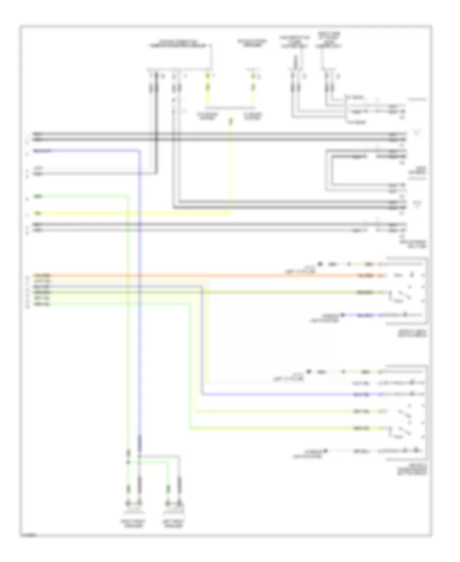 Tele Aid Wiring Diagram (2 of 2) for Mercedes-Benz CLS550 2010