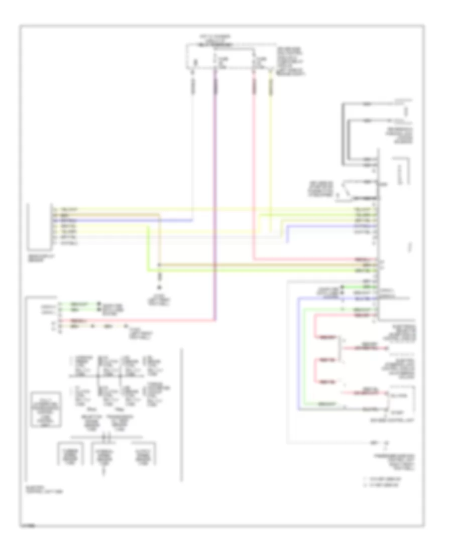 Transmission Wiring Diagram for Mercedes Benz CLS550 2010