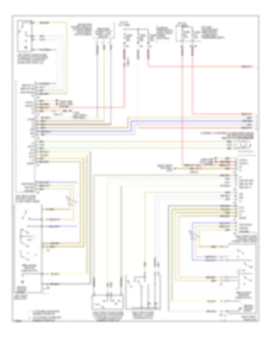 Anti theft Alarm Wiring Diagram 1 of 3 for Mercedes Benz ML350 Bluetec 4Matic 2014