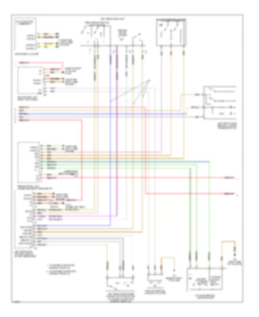 Anti theft Alarm Wiring Diagram 2 of 3 for Mercedes Benz ML350 Bluetec 4Matic 2014