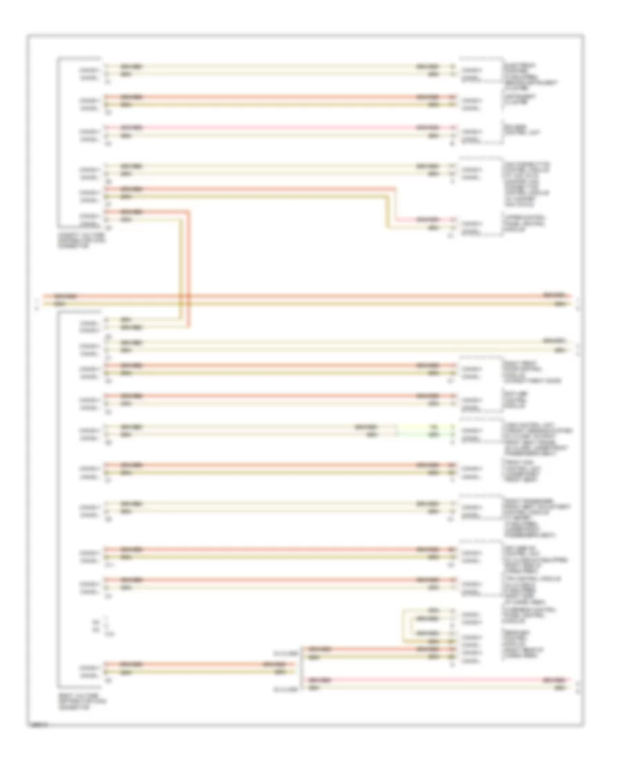 HighLow Bus Wiring Diagram (2 of 3) for Mercedes-Benz ML350 2007