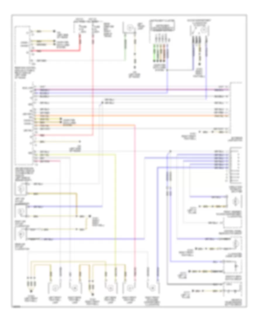 Courtesy Lamps Wiring Diagram for Mercedes Benz CLS500 2006