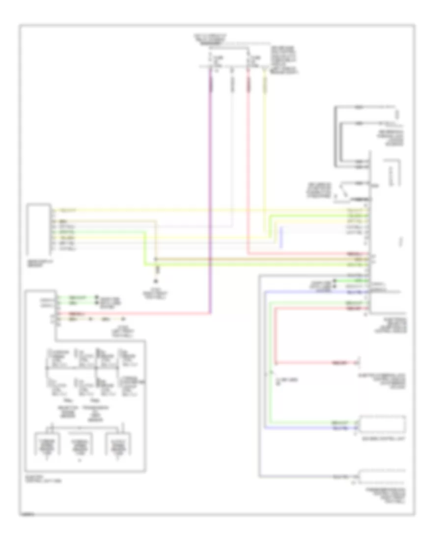 Transmission Wiring Diagram, 7 Speed AT for Mercedes-Benz CLS500 2006