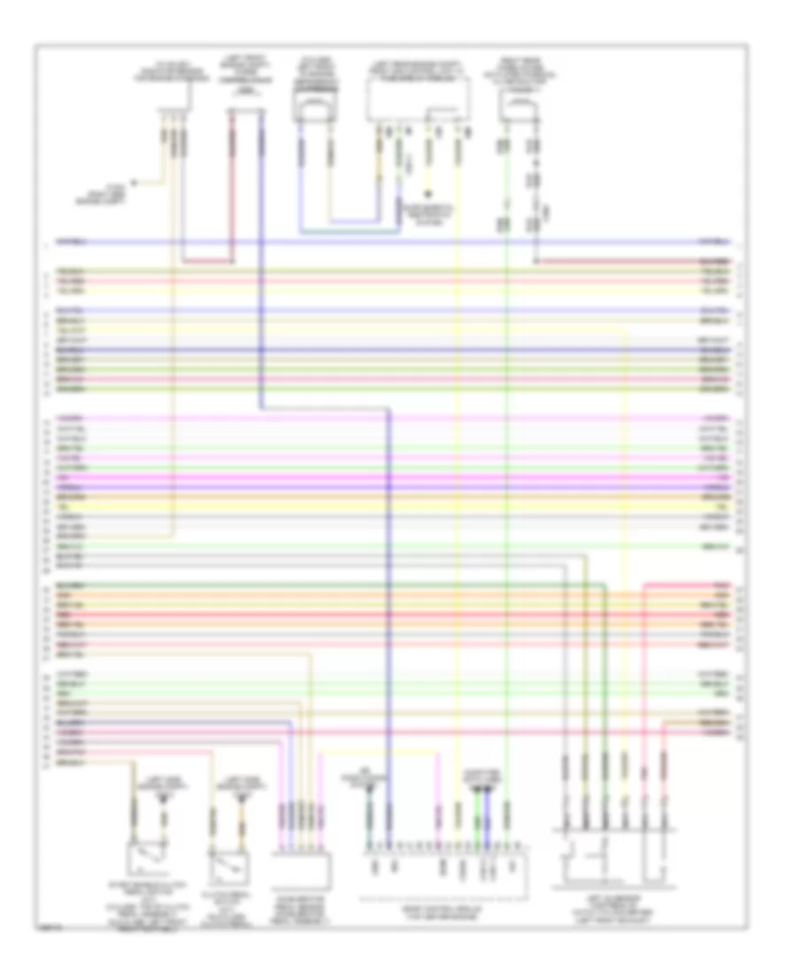 3.0L, Engine Performance Wiring Diagram (3 of 6) for Mercedes-Benz C300 Sport 4Matic 2011