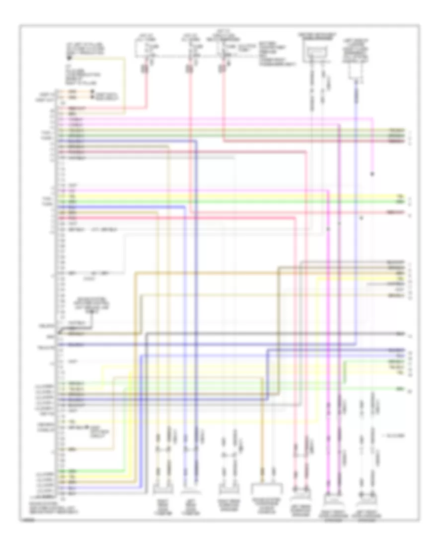 Sound Amplifier Wiring Diagram with Advanced Sound System 1 of 2 for Mercedes Benz ML550 2014