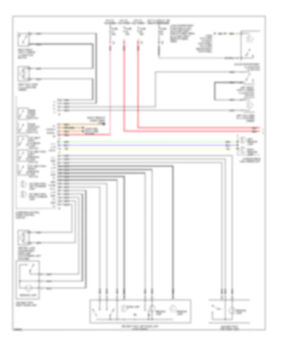 Interior Lights Wiring Diagram 1 of 3 for Mercedes Benz ML500 2007