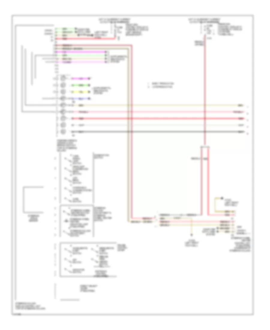 Power Steering Column Wiring Diagram, Wagon (1 of 2) for Mercedes-Benz E350 2013