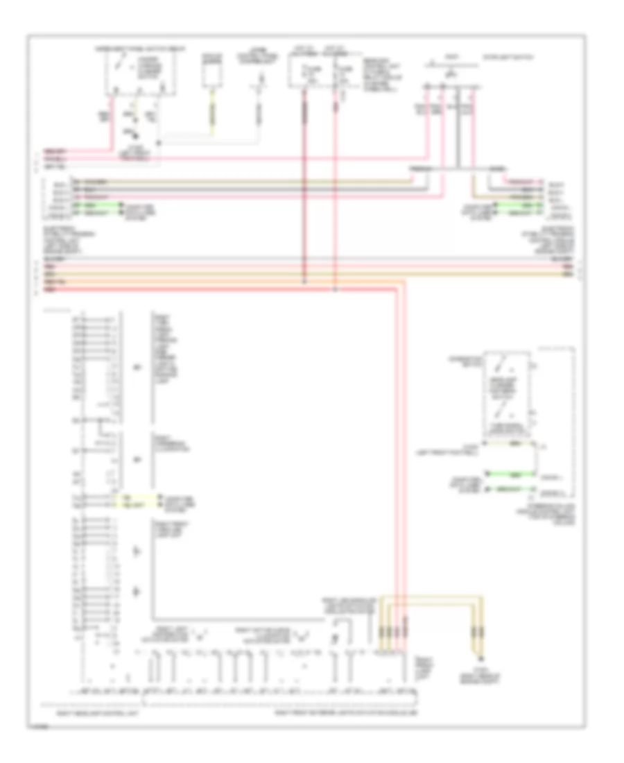 Exterior Lamps Wiring Diagram, Convertible with Dynamic LED Headlamps (2 of 3) for Mercedes-Benz E350 2013