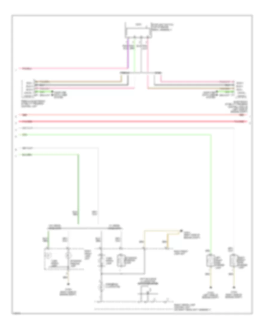 Exterior Lamps Wiring Diagram Convertible without Static  Dynamic LED Headlamps 2 of 3 for Mercedes Benz E350 2013