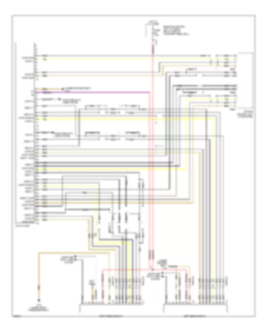 DVD Player Wiring Diagram for Mercedes-Benz E350 2012