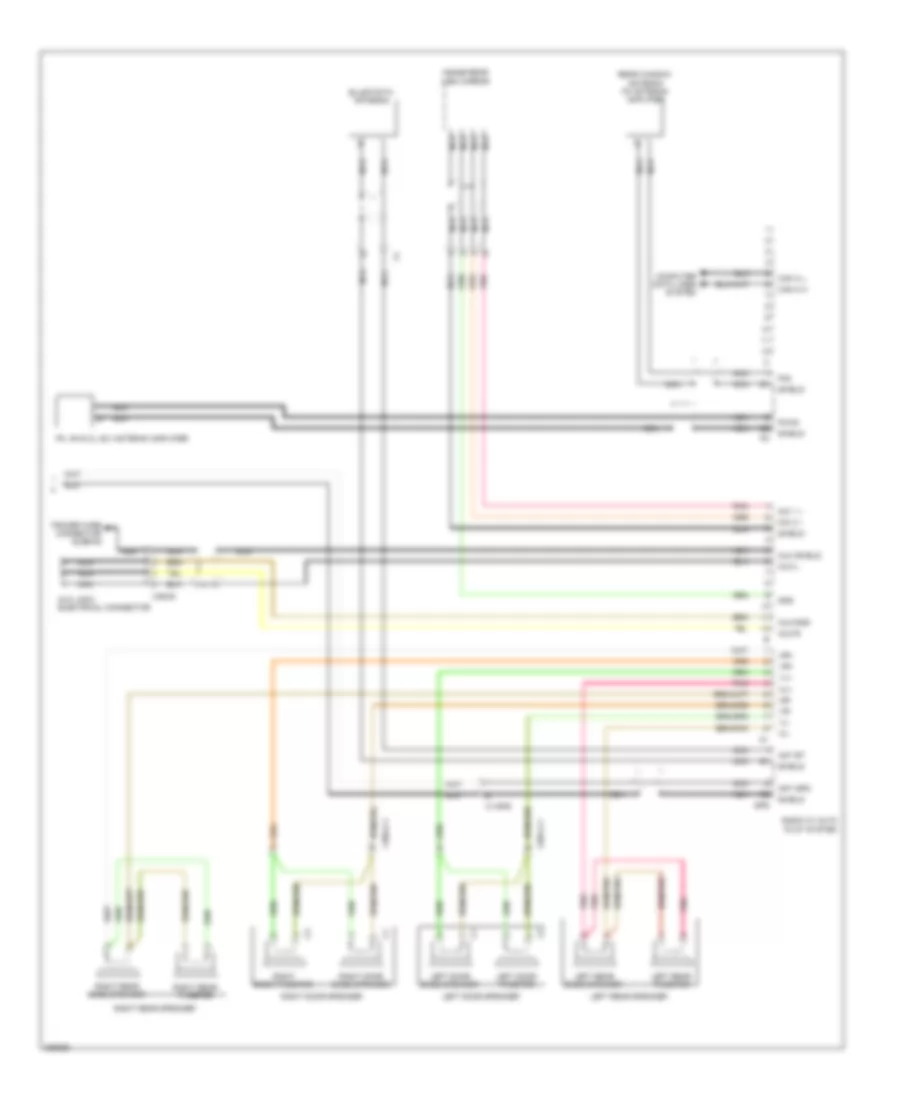 Radio Wiring Diagram, Coupe (3 of 3) for Mercedes-Benz E350 2012