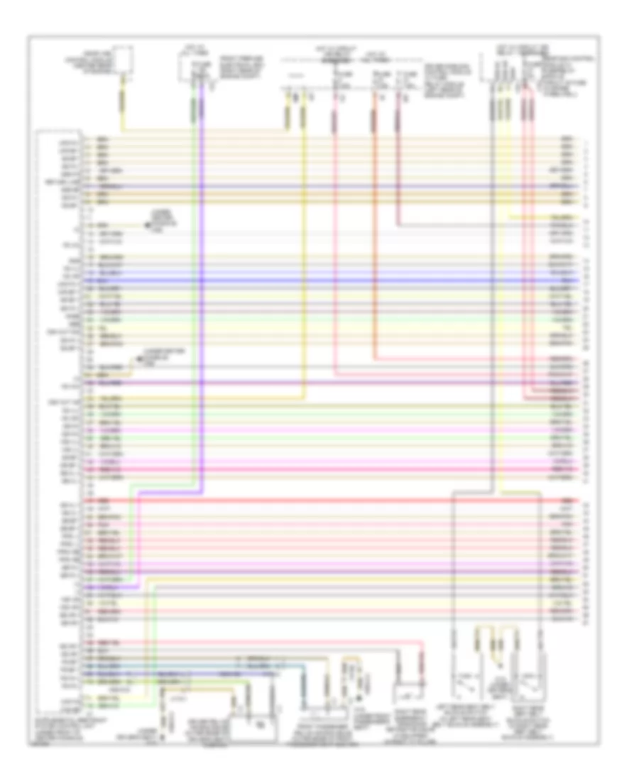 Supplemental Restraint Wiring Diagram, Coupe (1 of 4) for Mercedes-Benz E350 2012