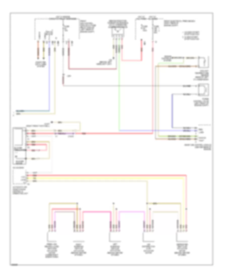 Automatic AC Wiring Diagram, Coupe without Thermotronic (2 of 2) for Mercedes-Benz E350 2012
