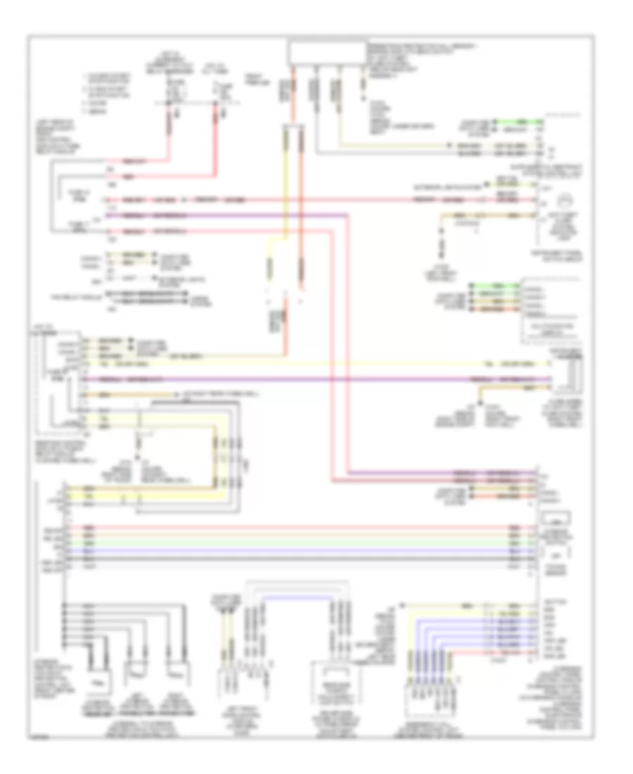 Anti theft Alarm Wiring Diagram for Mercedes Benz E350 2012