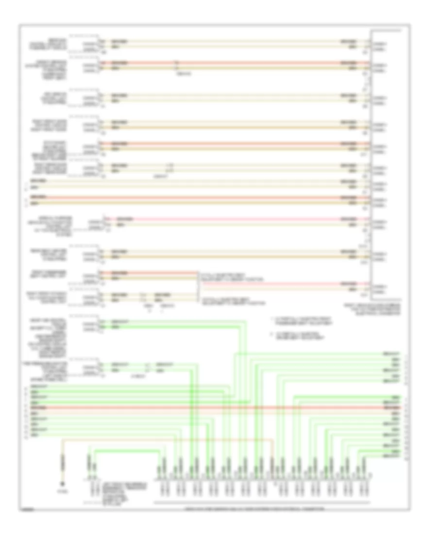 HighLow Bus Wiring Diagram, Sedan (3 of 5) for Mercedes-Benz E350 2012