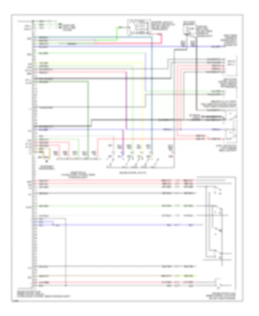 CruiseIdle Speed Control Wiring Diagram for Mercedes-Benz 400E 1993