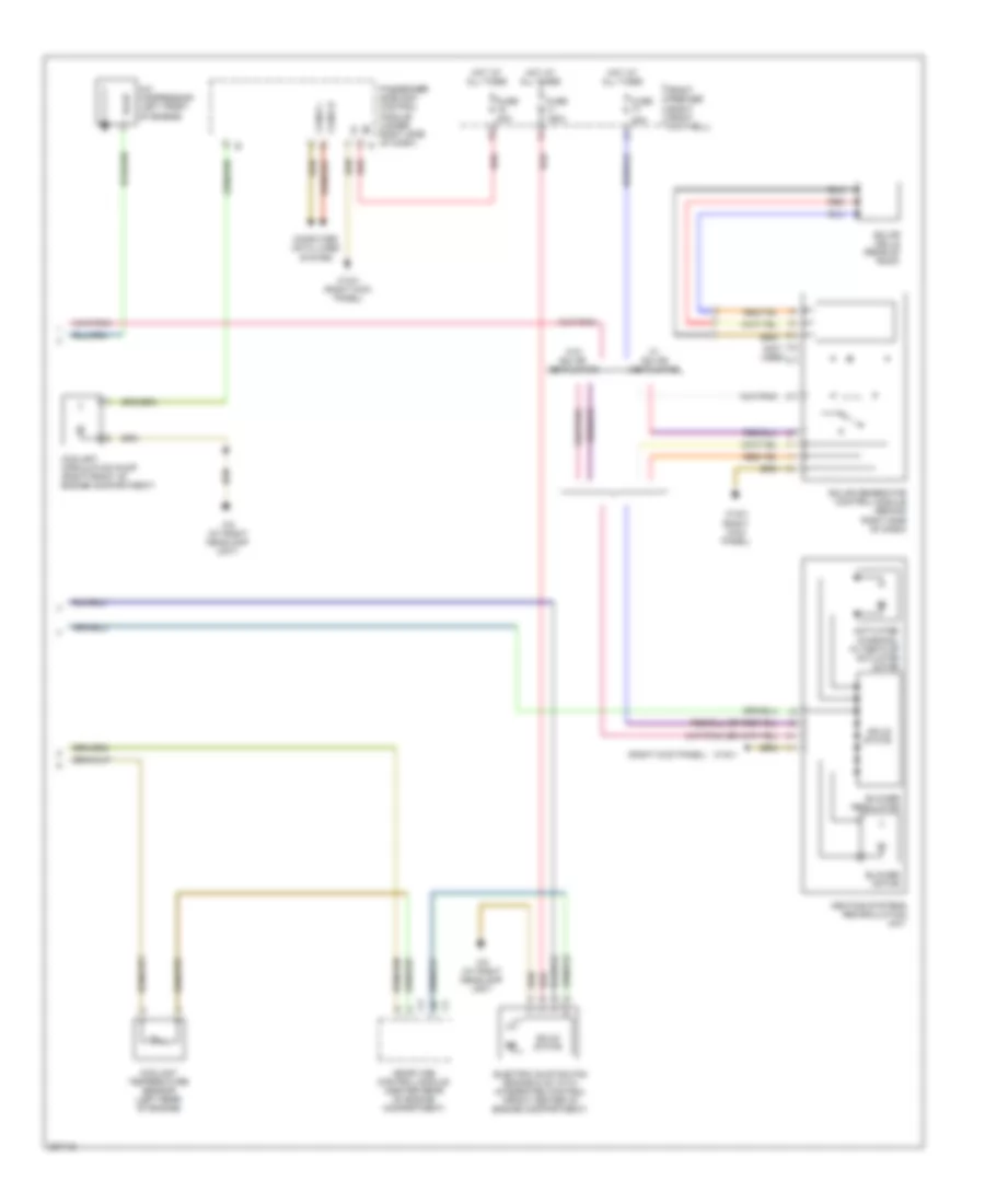 Automatic A C Wiring Diagram 2 of 2 for Mercedes Benz E320 2006