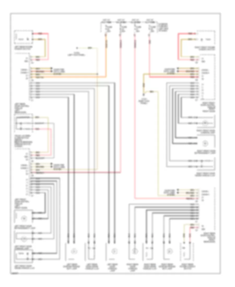 Courtesy Lamps Wiring Diagram (3 of 3) for Mercedes-Benz E320 2006