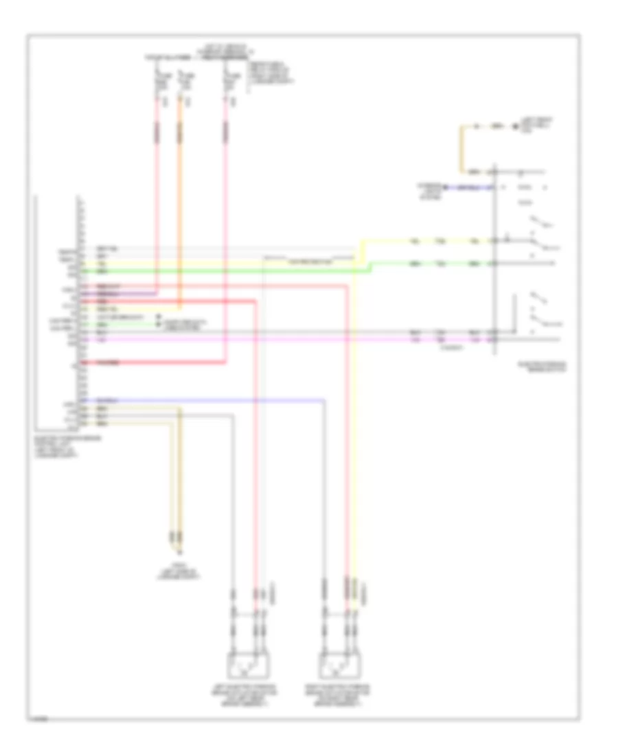 Shift Interlock Wiring Diagram for Mercedes-Benz S550 2014