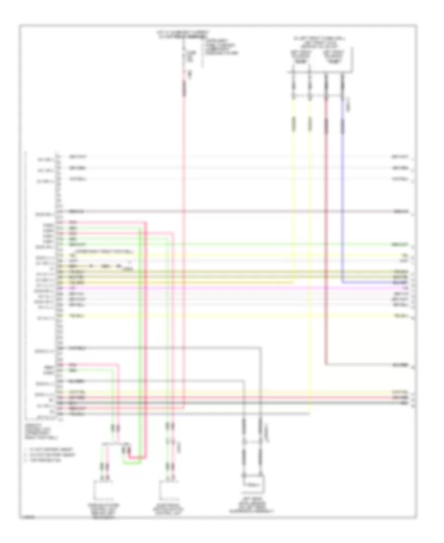 Airmatic Control Wiring Diagram (1 of 3) for Mercedes-Benz S550 2014