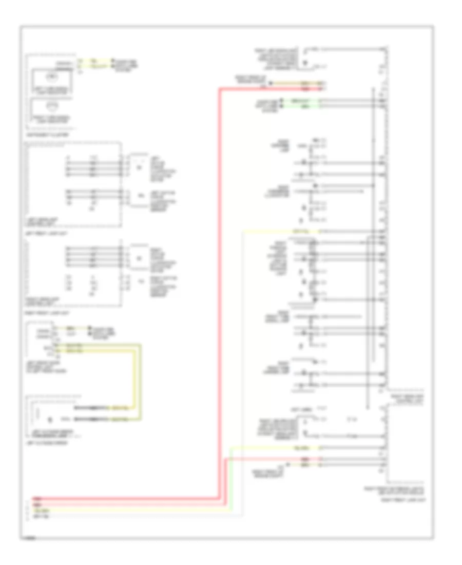 Exterior Lamps Wiring Diagram, with Dynamic LED Headlamps (3 of 3) for Mercedes-Benz S550 2014