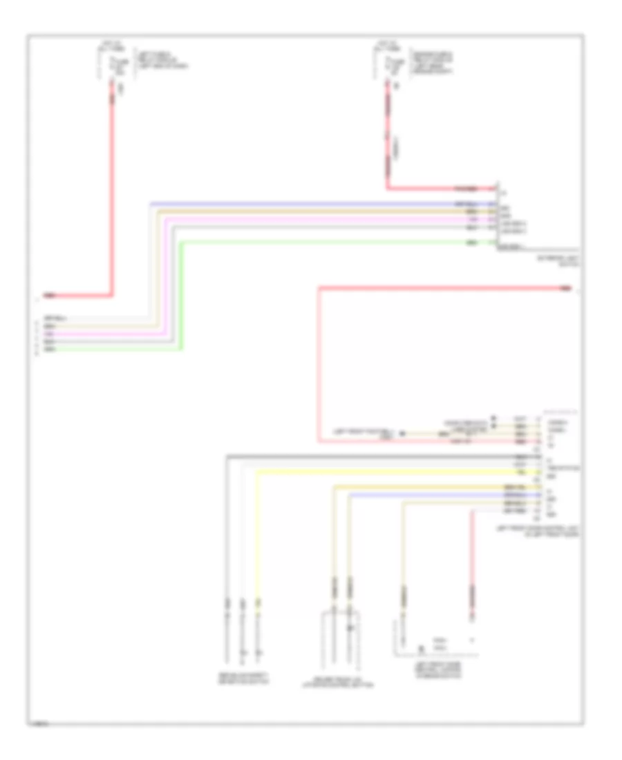 Instrument Illumination Wiring Diagram 3 of 4 for Mercedes Benz S550 2014