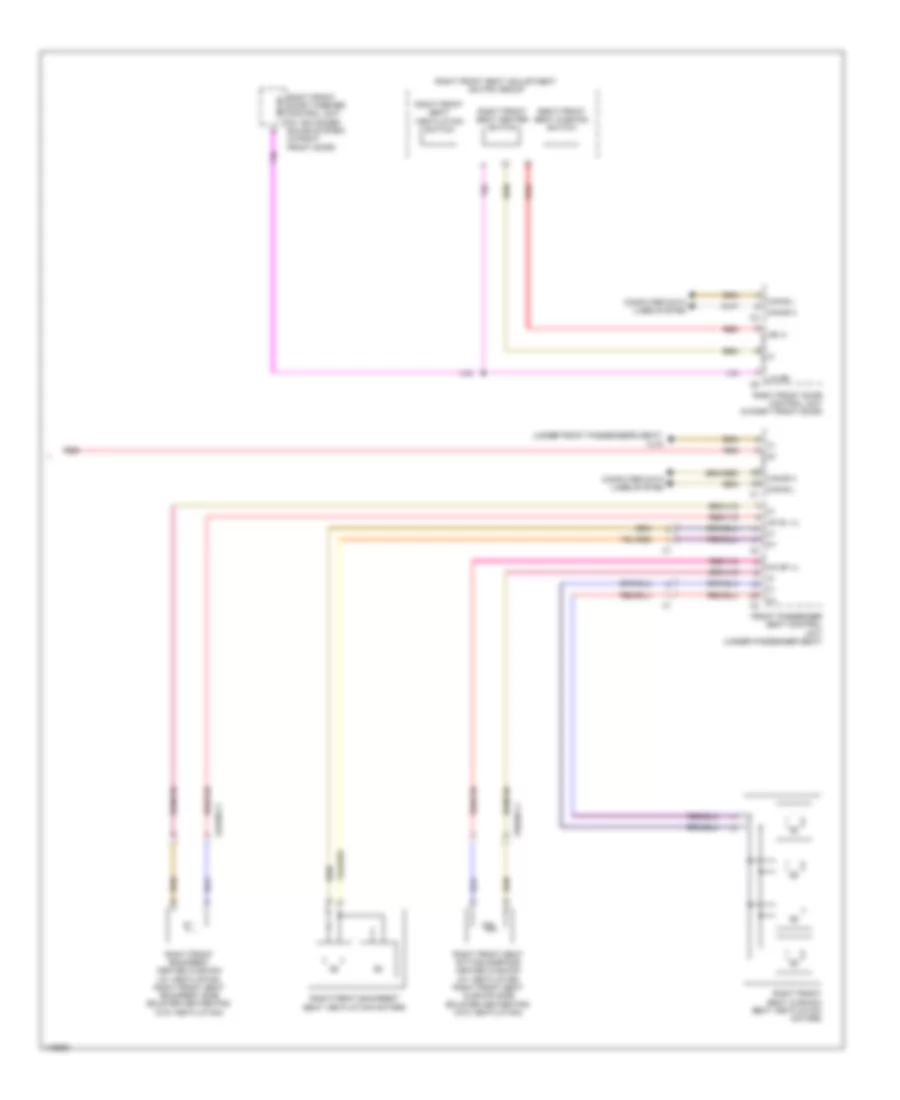 Front Ventilation  Heated Seat Wiring Diagram (2 of 2) for Mercedes-Benz S550 2014