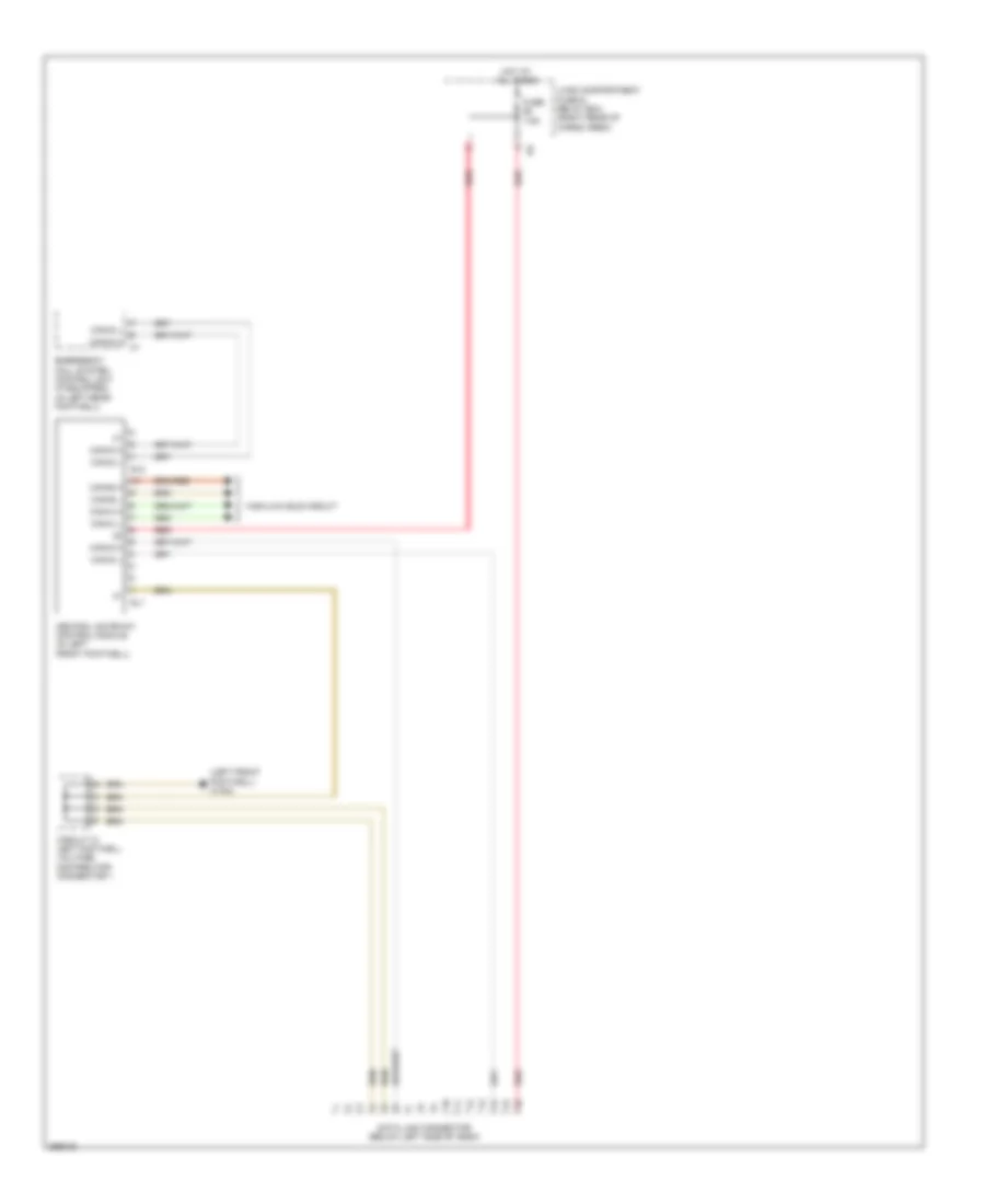 Data Link Connector Wiring Diagram for Mercedes Benz R320 2007