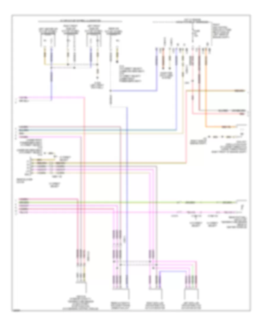 Automatic A C Wiring Diagram Sedan with Thermotronic 2 of 3 for Mercedes Benz E350 4Matic 2012