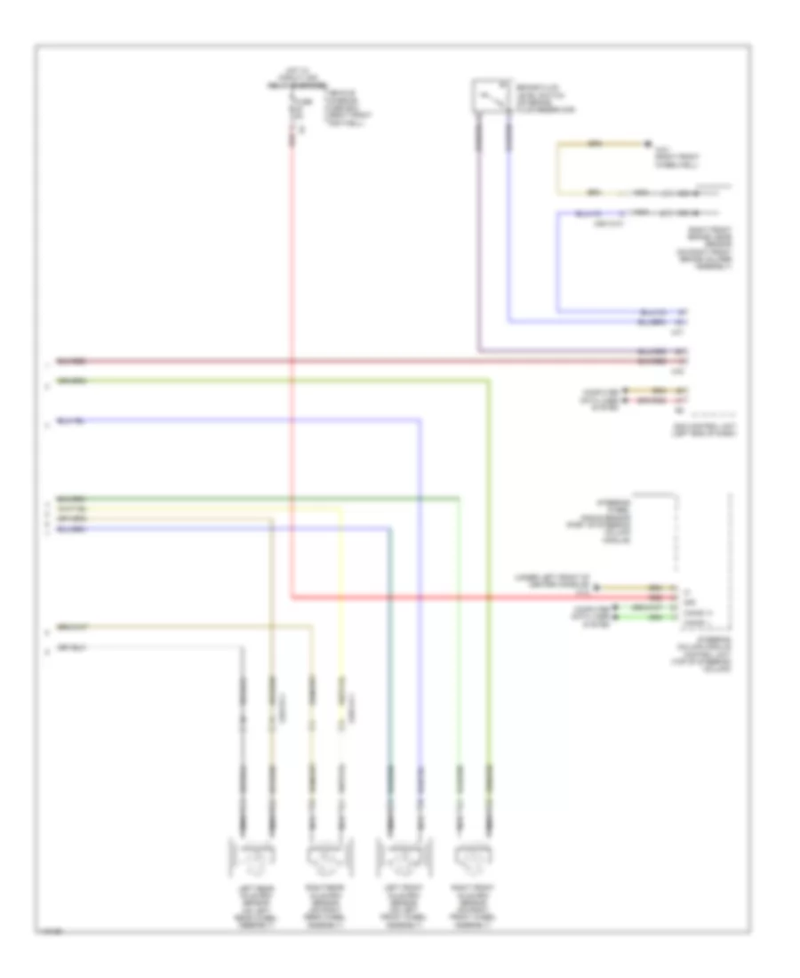 Anti-lock Brakes Wiring Diagram (2 of 2) for Mercedes-Benz CLA250 2014
