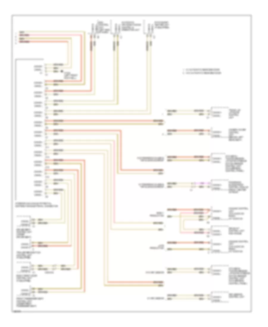 HighLow Bus Wiring Diagram (3 of 3) for Mercedes-Benz CLA250 2014