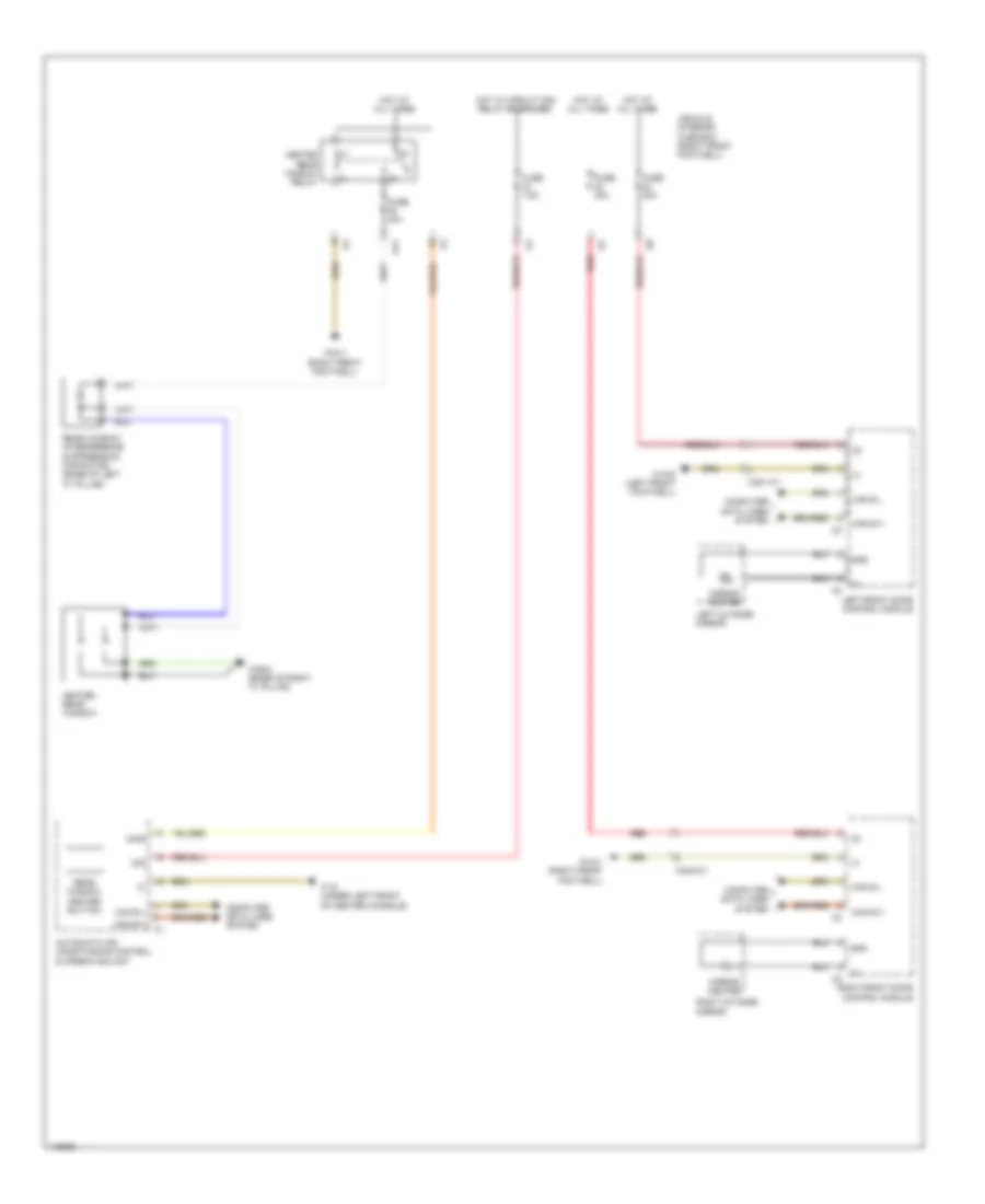 Defoggers Wiring Diagram for Mercedes Benz CLA250 2014