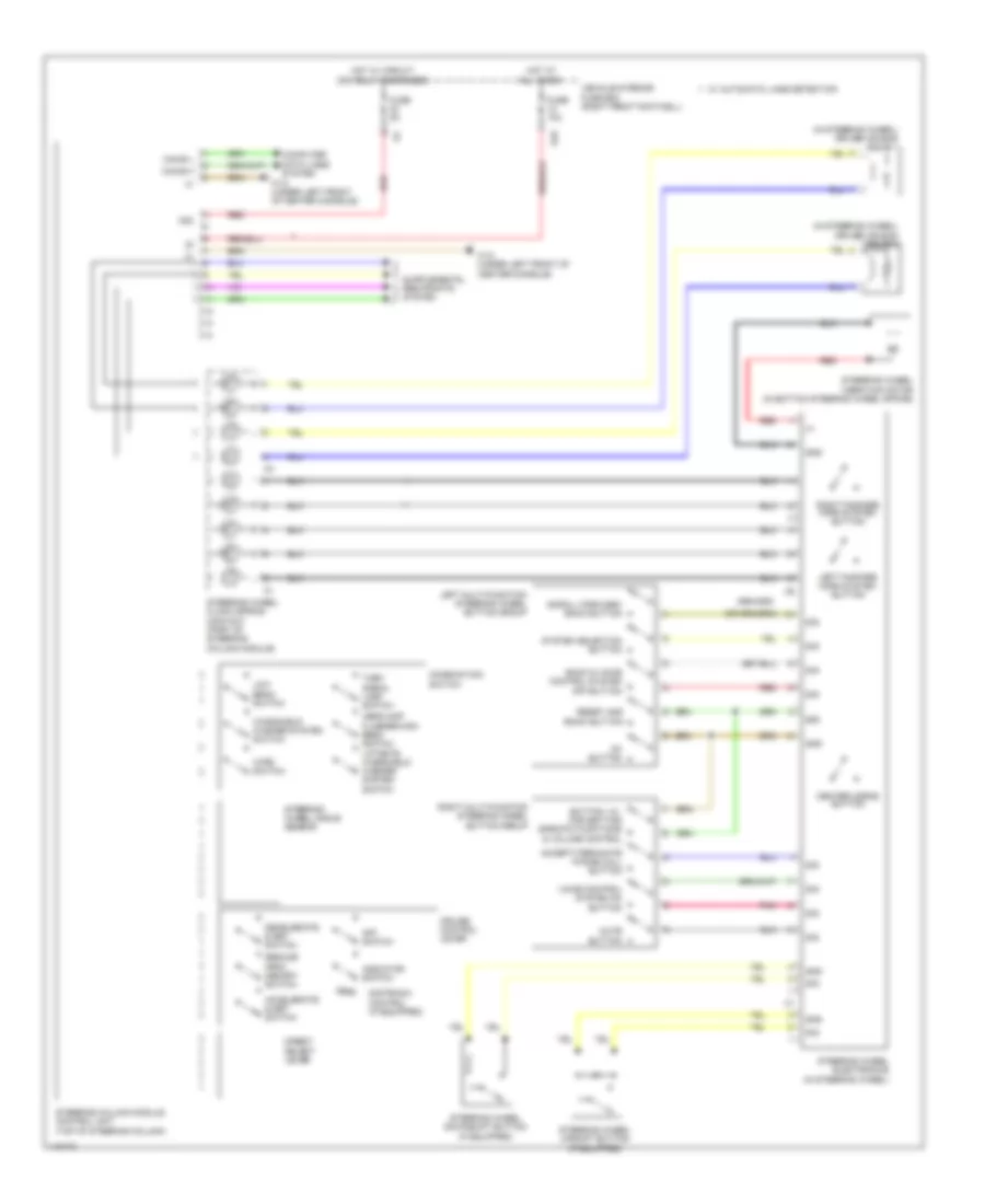 Power Steering Column Wiring Diagram for Mercedes-Benz CLA250 2014